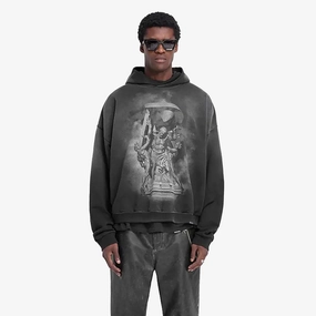 Represent | ATLAS HOODIE { STAINED BLACK HighVisibility Weather Guard