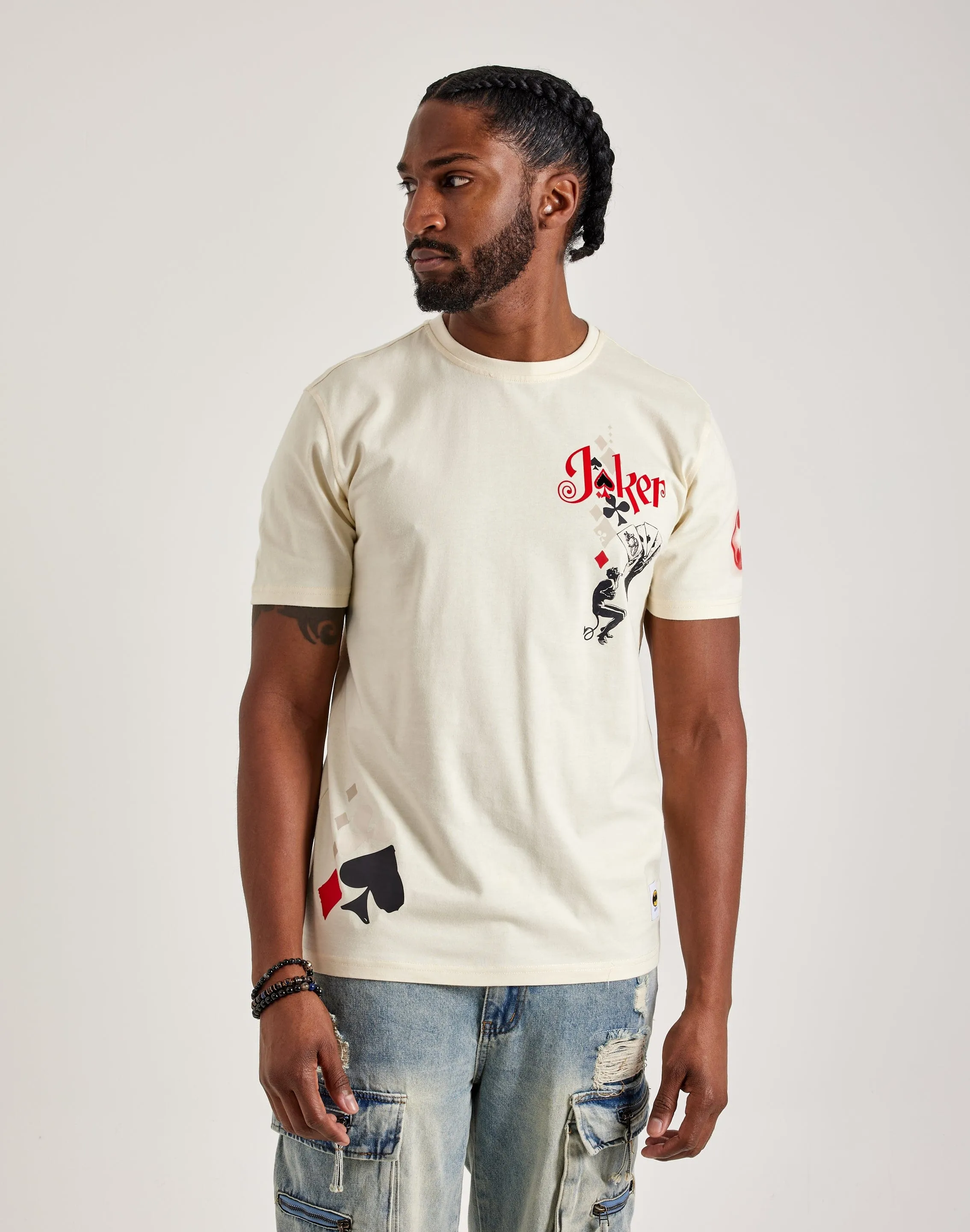Global Glow Central Mills Joker Hearts Tee