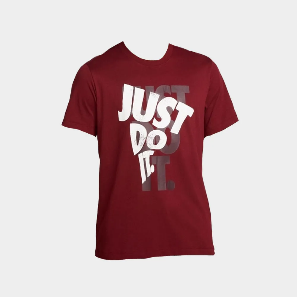 Office Mood Nike Mens Sportswear Just Do It Tee Red