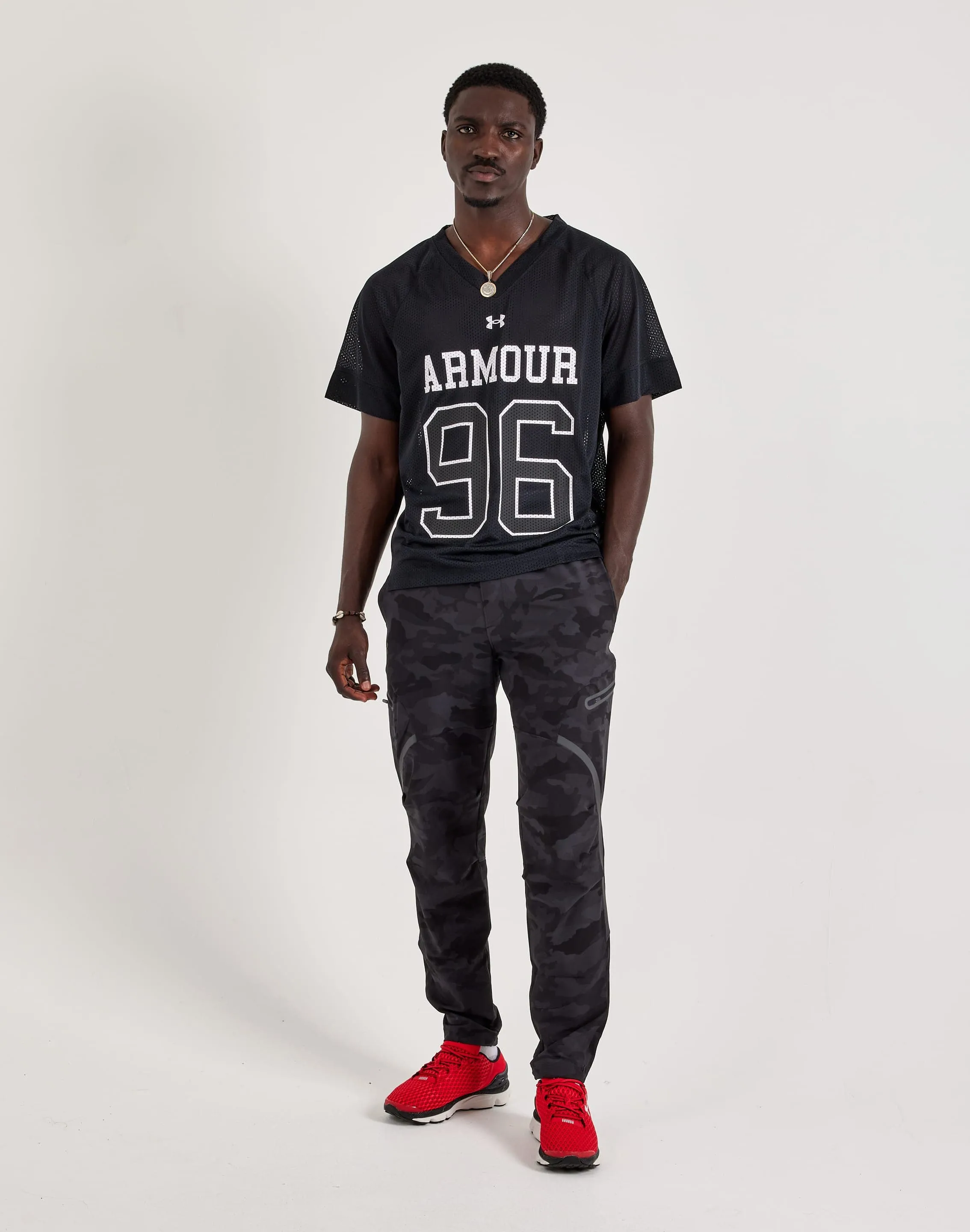 BreathableLining Under Armour Mesh Football Jersey