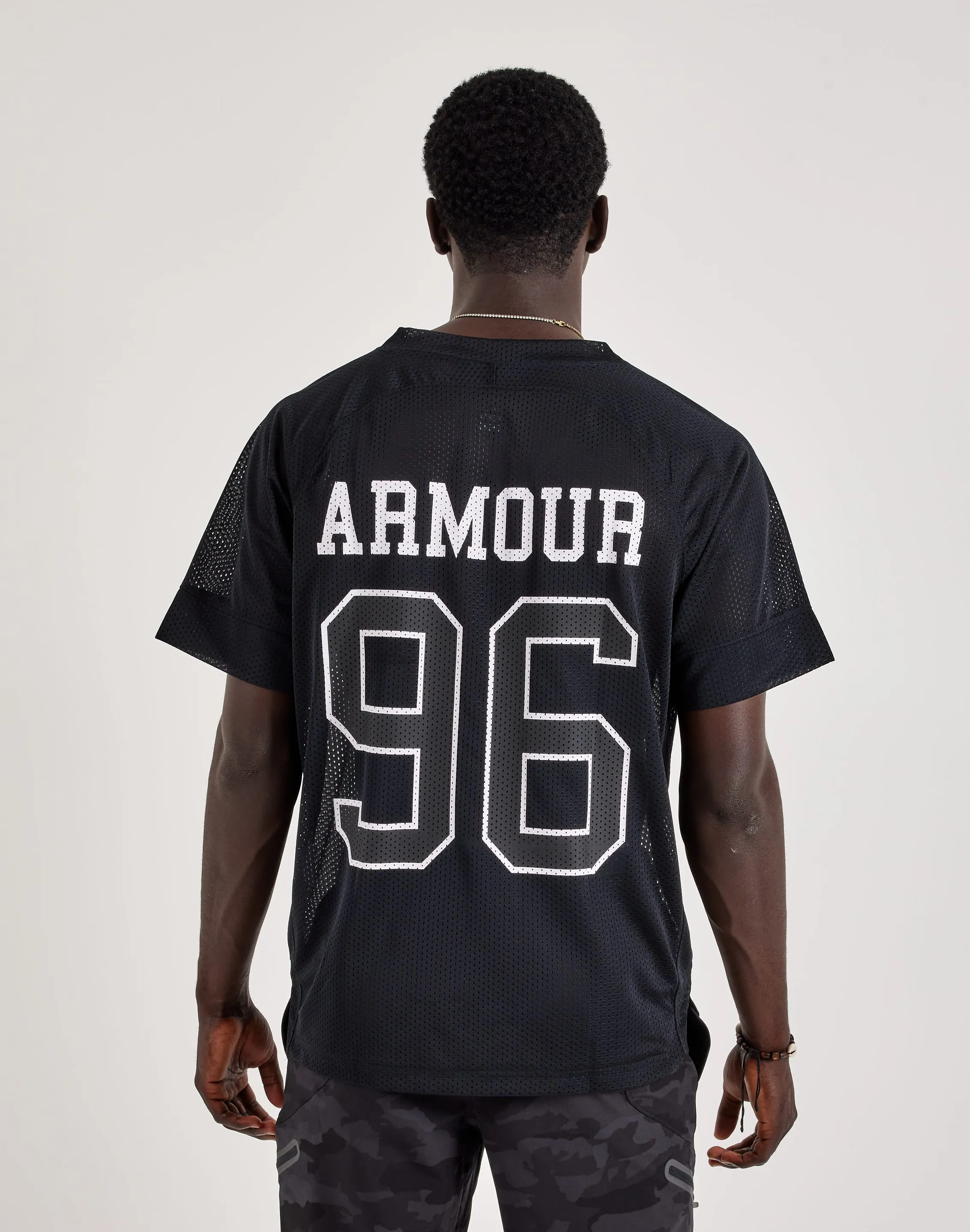Under Armour Mesh Football Jersey Neat Edge Commute Ease