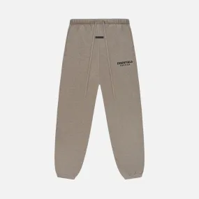 Spring Glow Comfort waistband FLEECE ESSENTIAL SWEATPANT - HEATHER GREY
