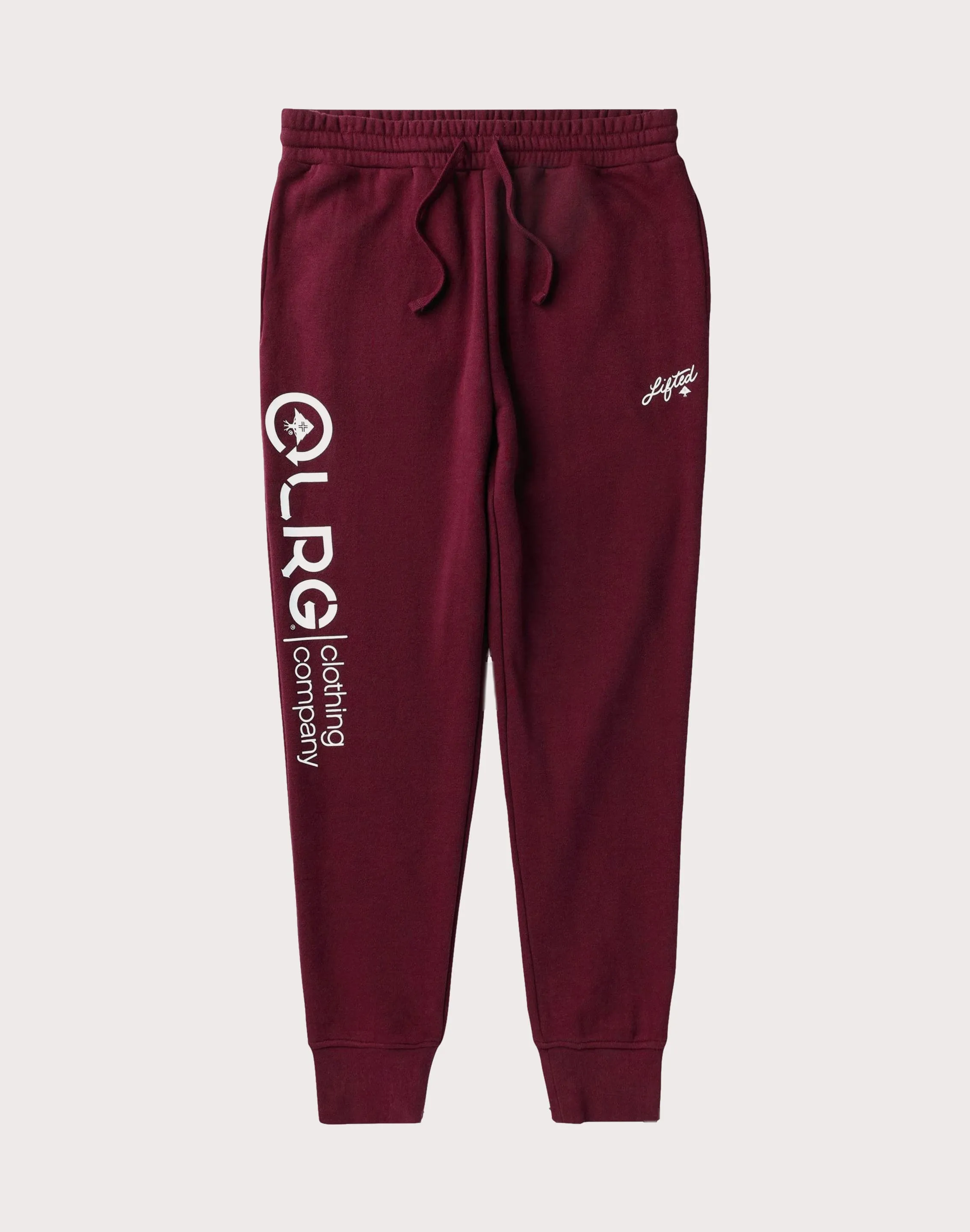 FlexibleWaistband Lrg Creative Era Burgundy Jogger