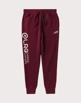 Breathable Lining Dance Flow Lrg Creative Era Burgundy Jogger