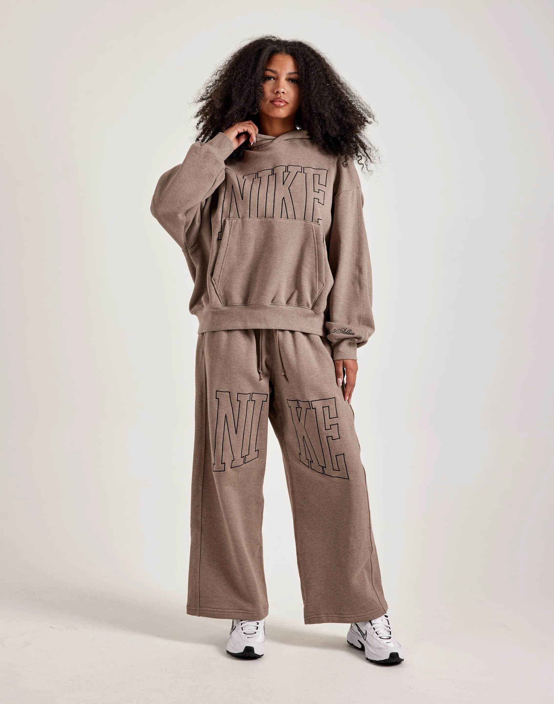 MoistureWicking Technology Nike Over-Oversized French Terry Fleece Hoodie