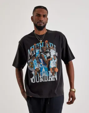 Jordan Oversized Graphic Tee DoubleStitchedSeams CompressionFreeCuffs