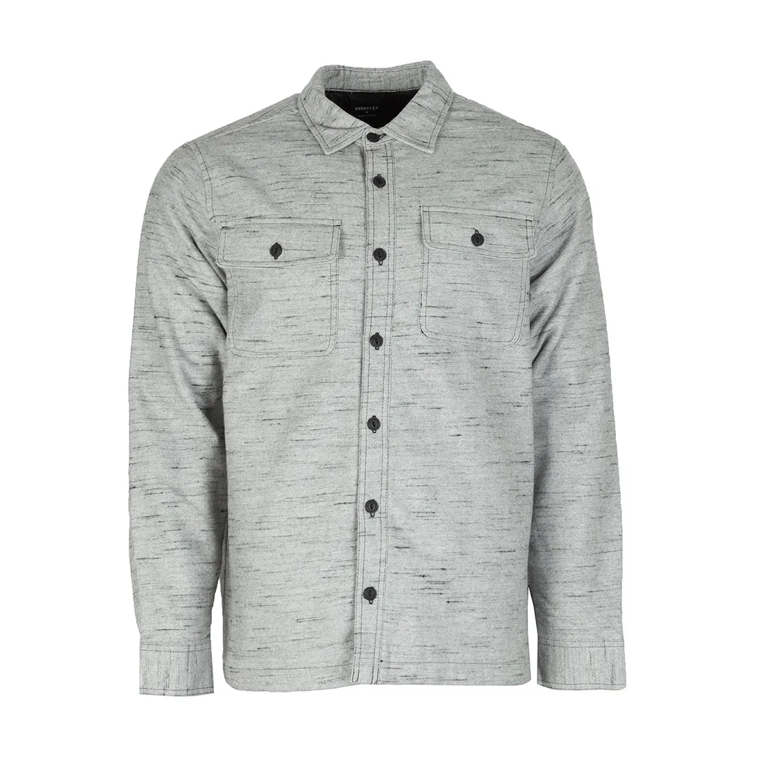 DurableBlend Quilted Lined Flannel Shirt Jacket - Mens