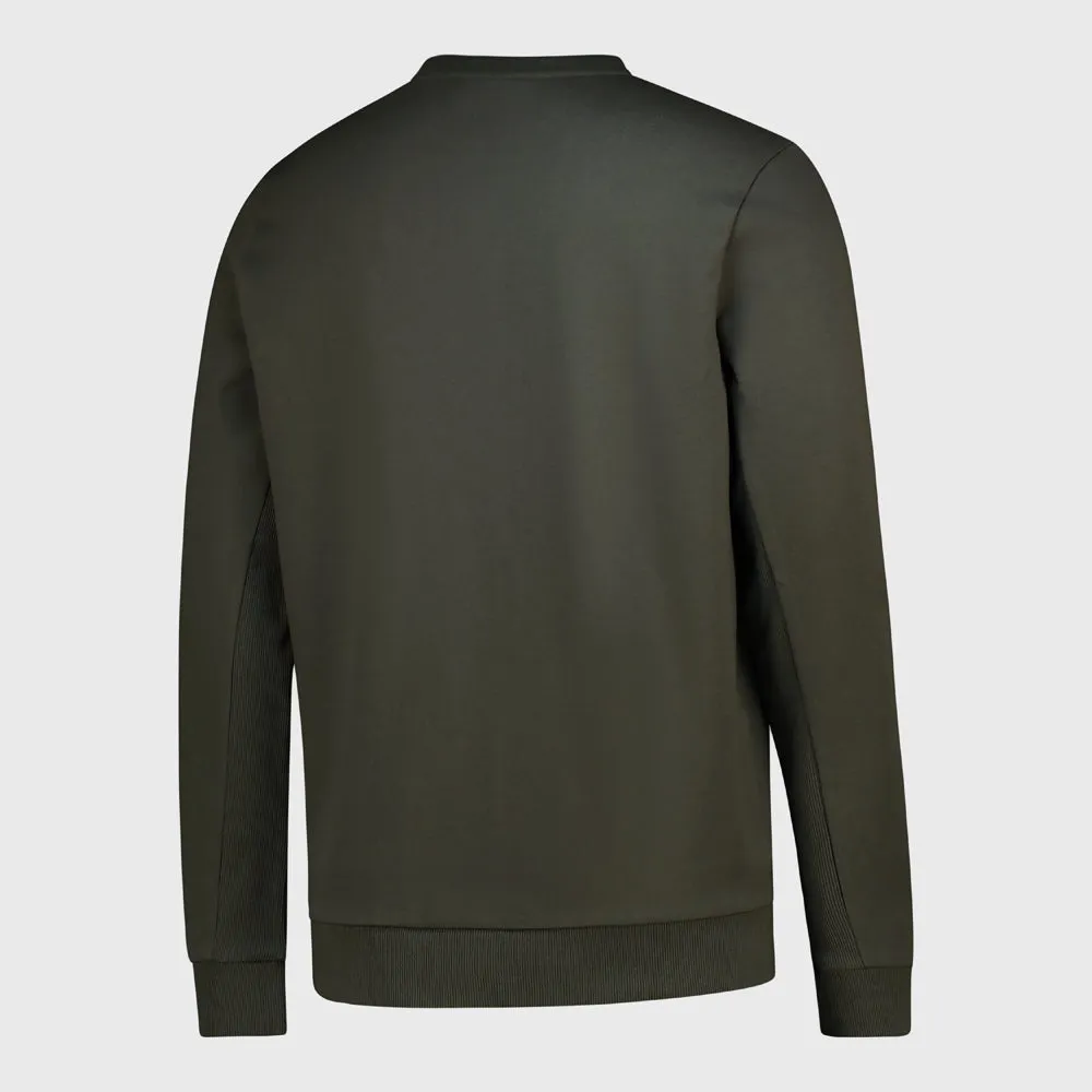 Umbro Mens Vengeance Crew Top Green LightweightMaterial