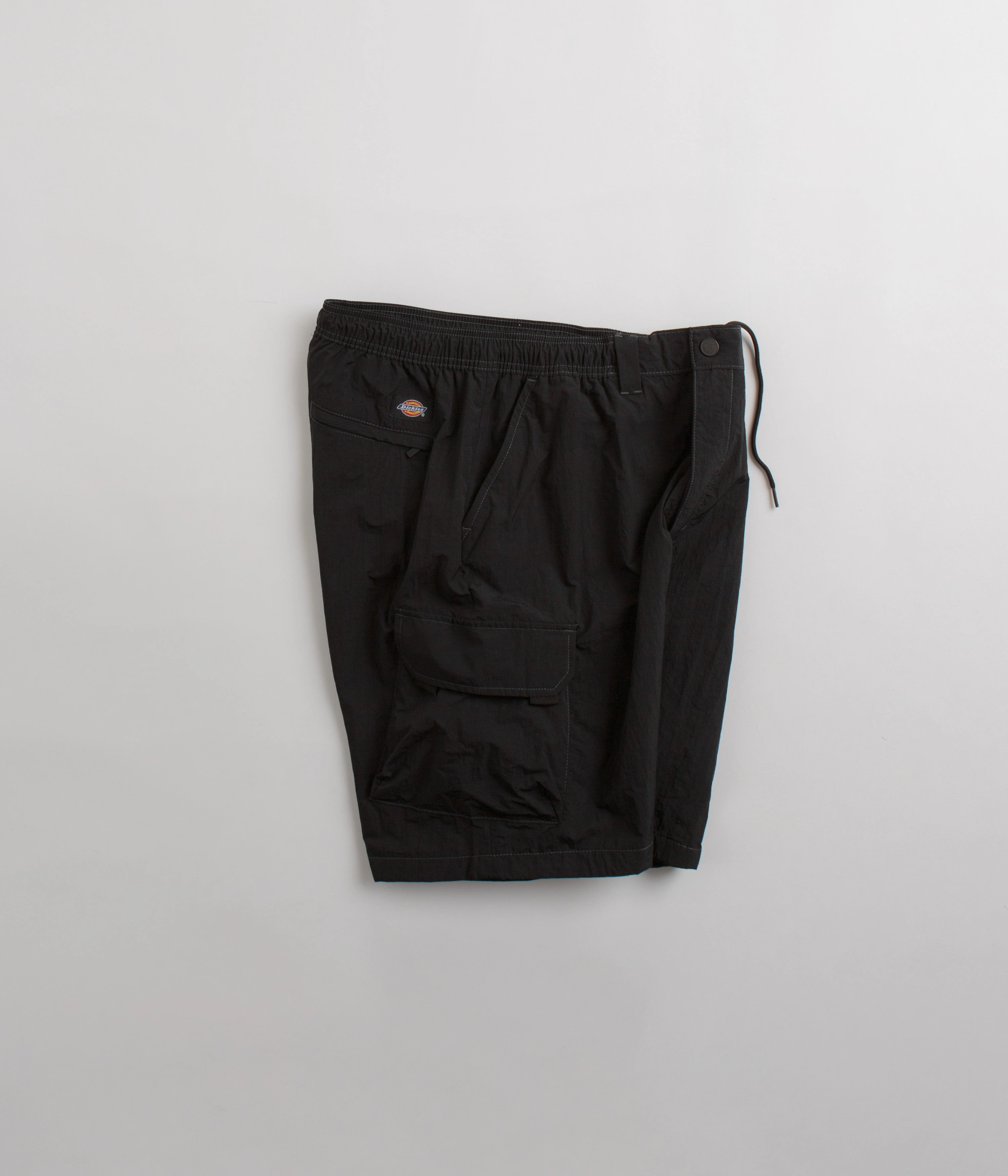 Dickies Jackson Cargo Shorts - Black Sport Fit High Durability Blend