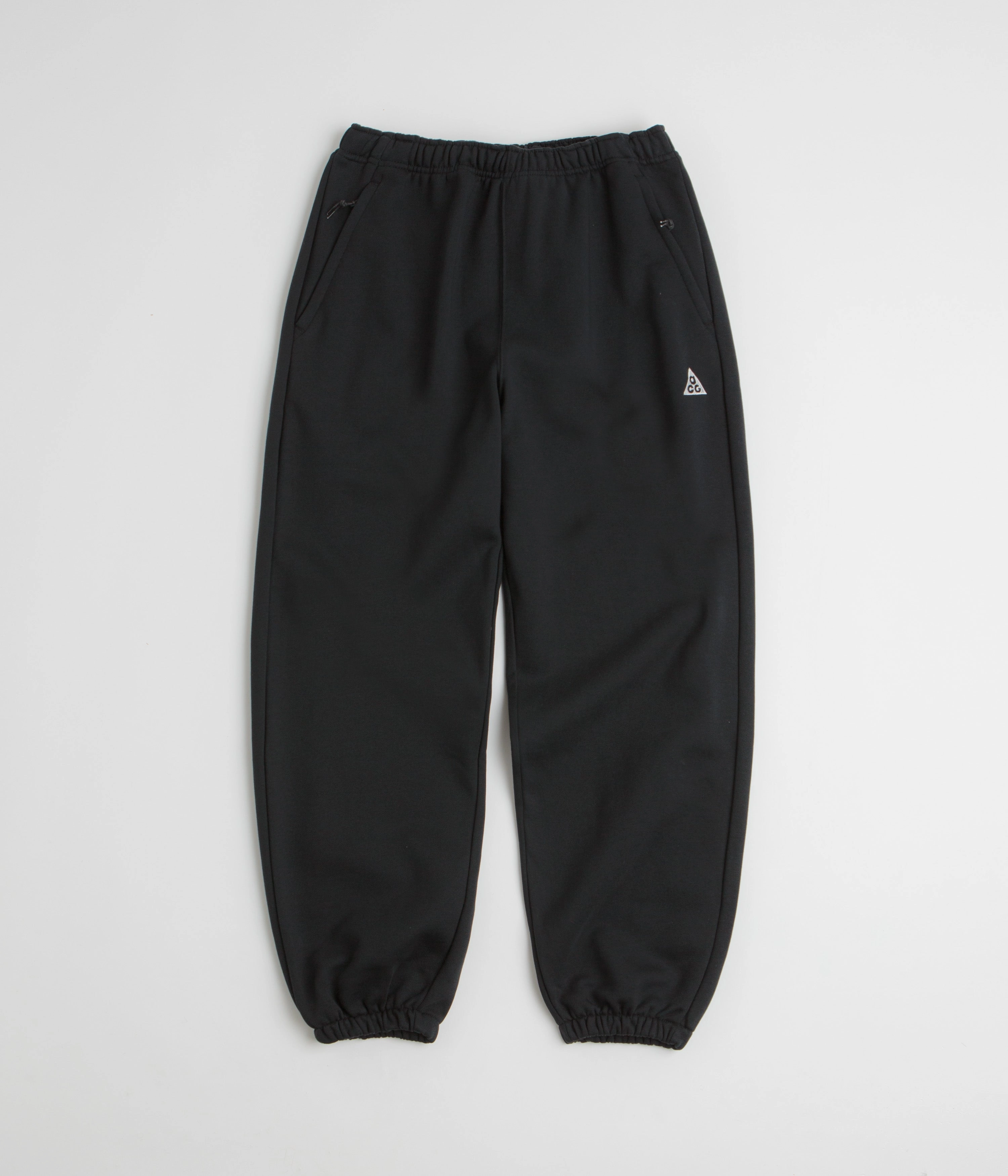 Easy Wear Work Friendly Nike ACG Triangle Fleece Pants - Black / Summit White