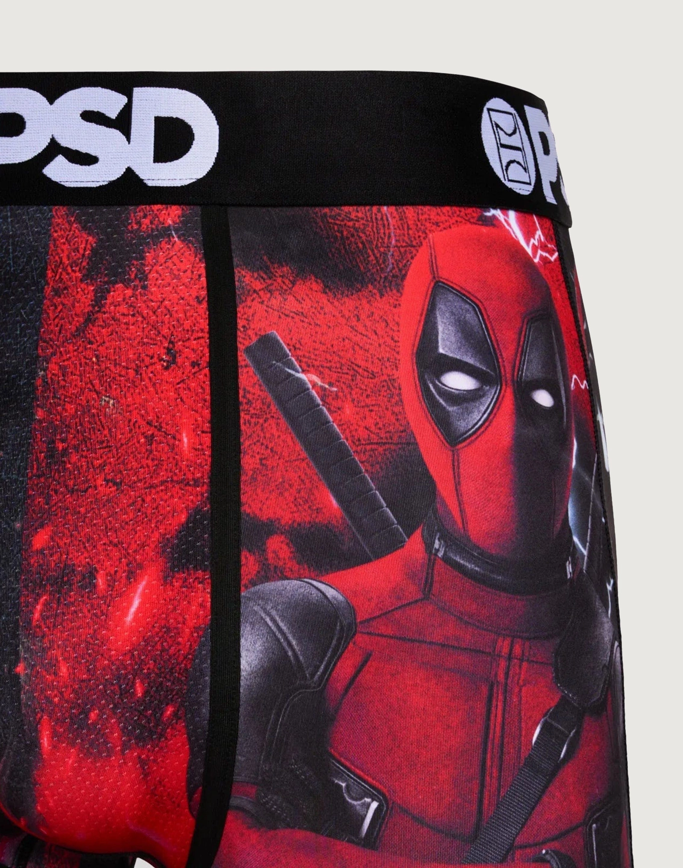 SoftTouchFinish NonBindingEdges Psd Underwear Deadpool Boxer Briefs