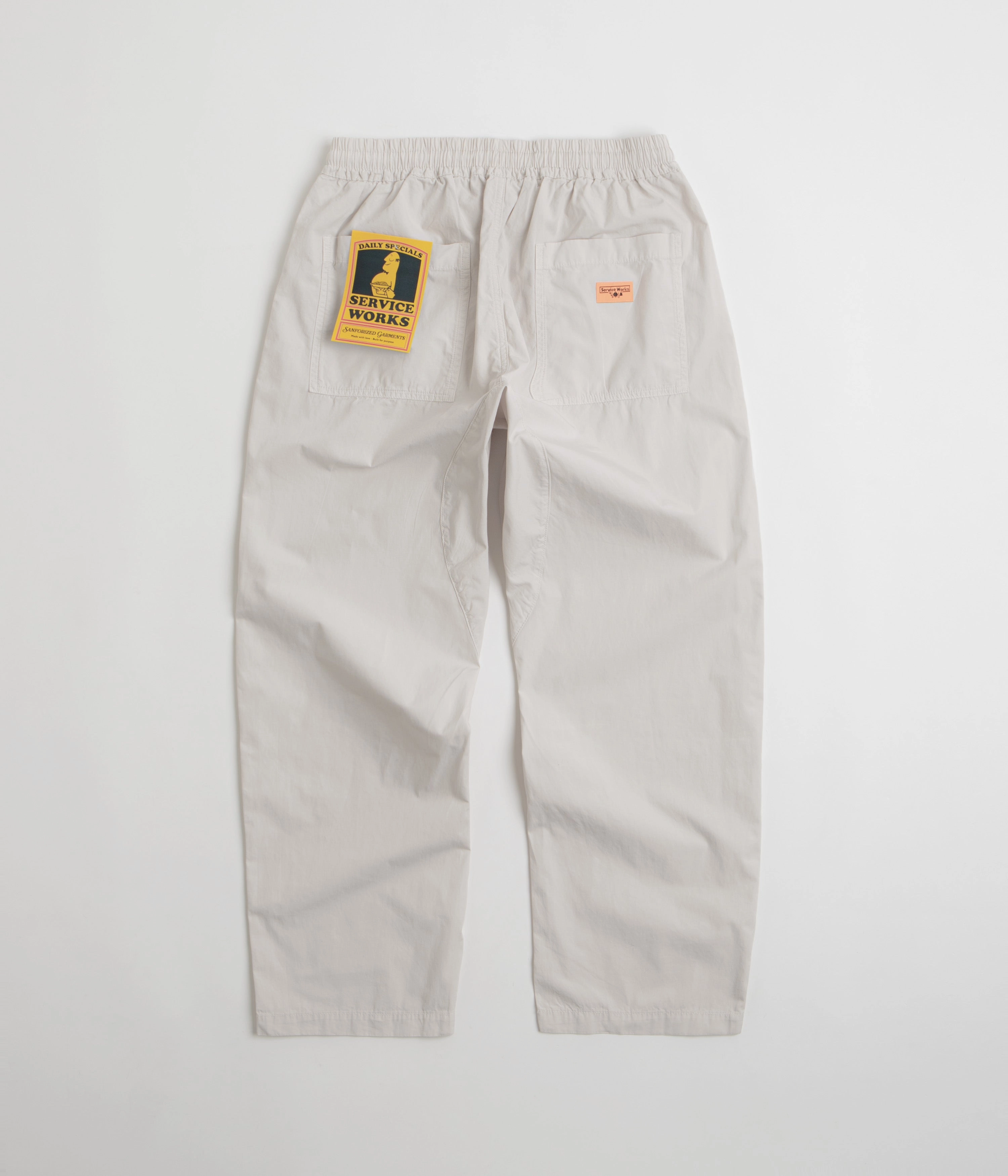 Service Works Poplin Chef Pants - Salt StainResistantCoating DurableConstruction