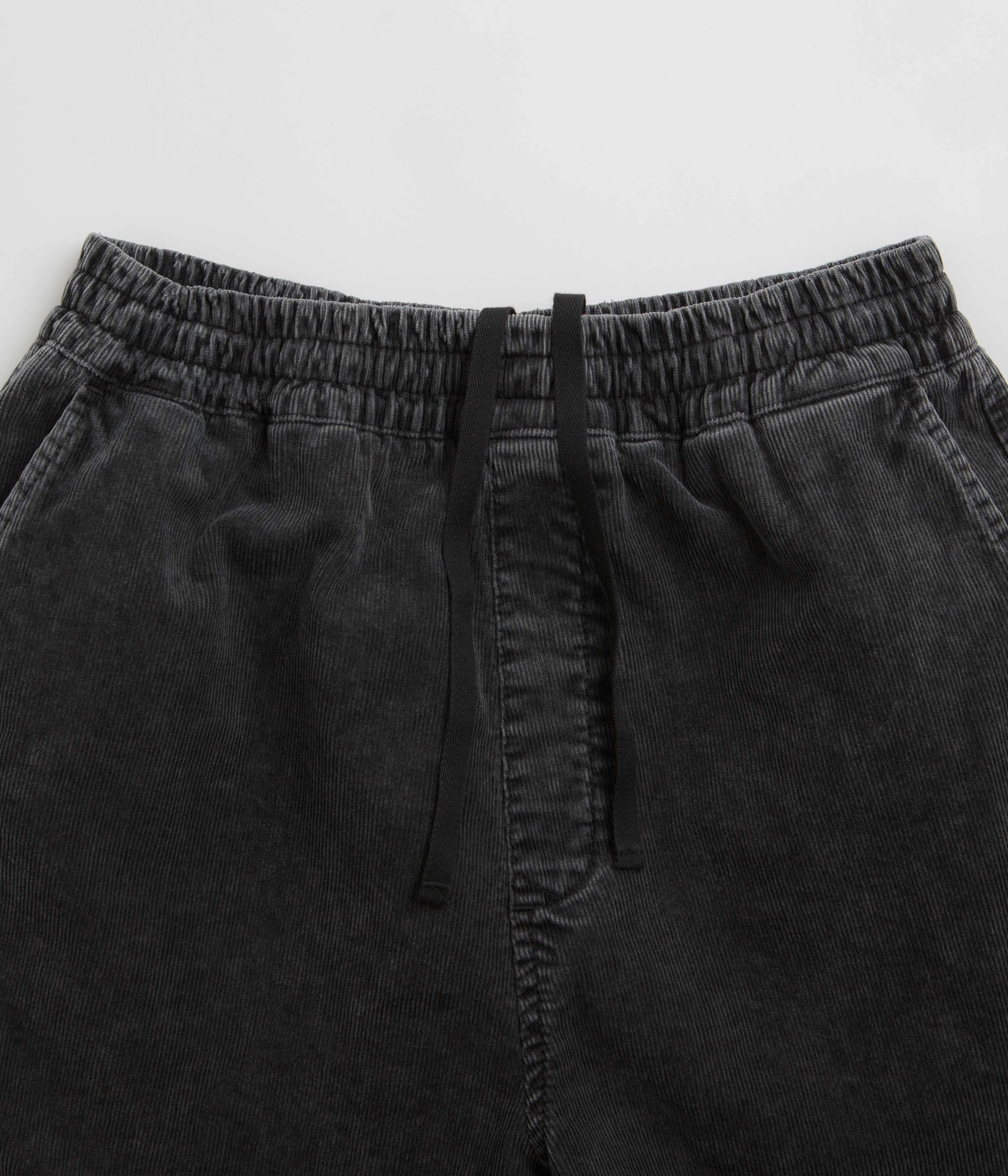 Carhartt Reynold Shorts - Black Eco friendly materials Trendy Comfort