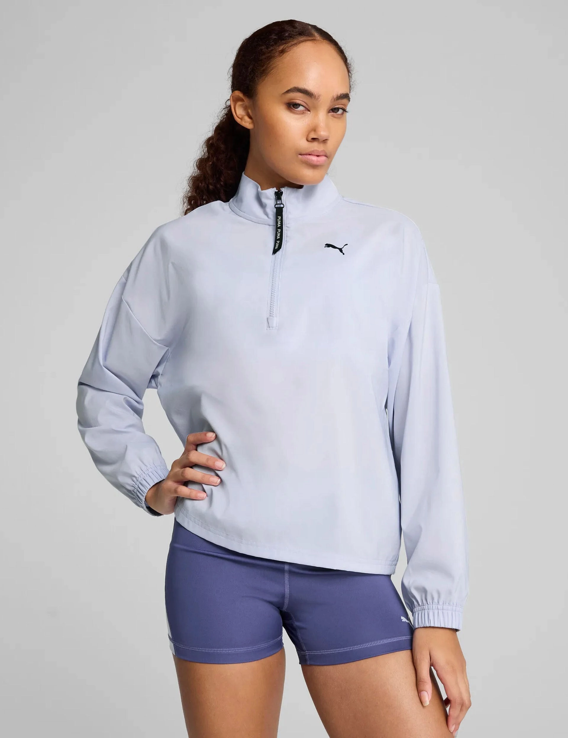 Clean Fit Design Waist String Strong Woven Jacket - Cool Weather