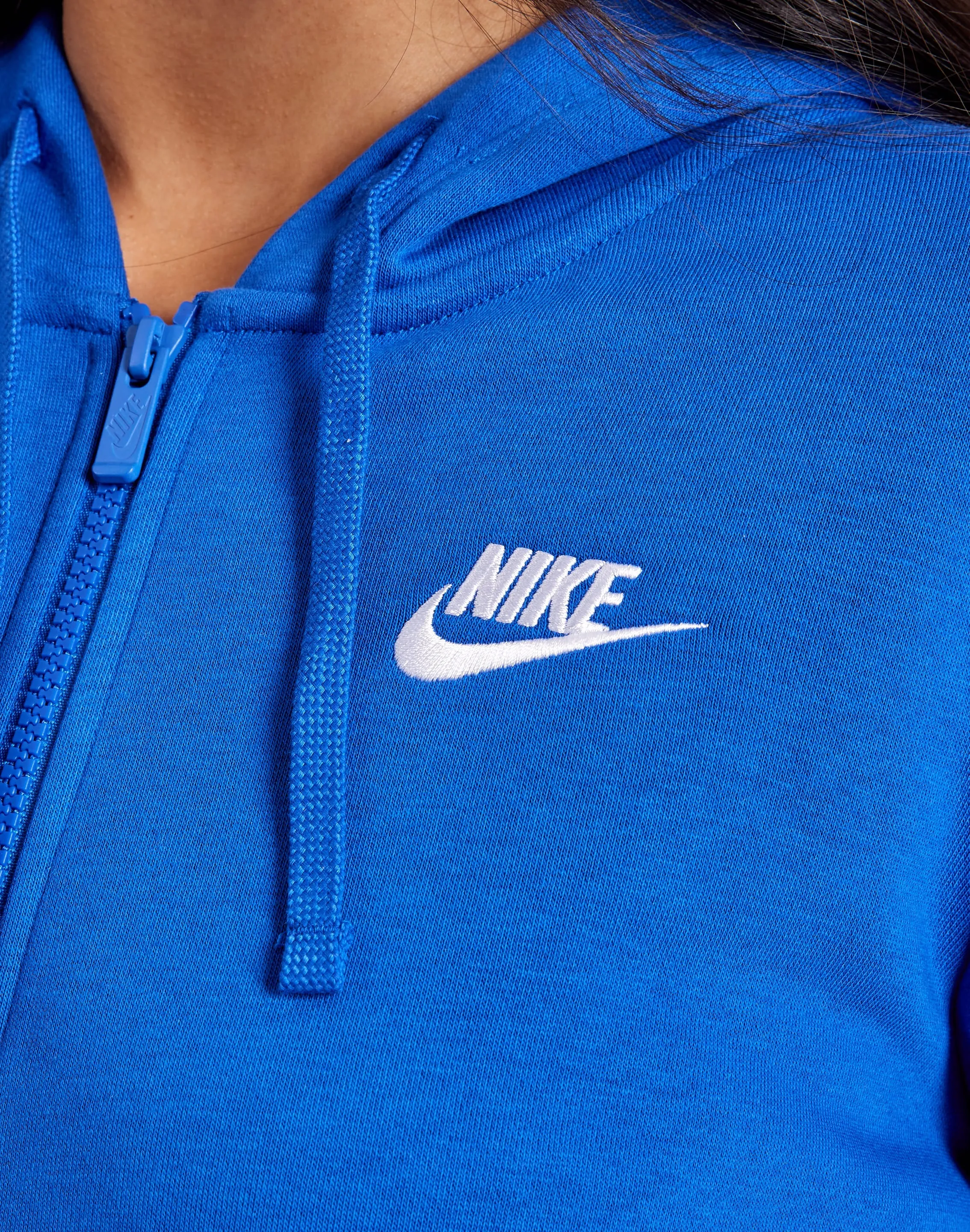 Nike Club Fleece Full-Zip Hoodie StretchFit Seamless transition