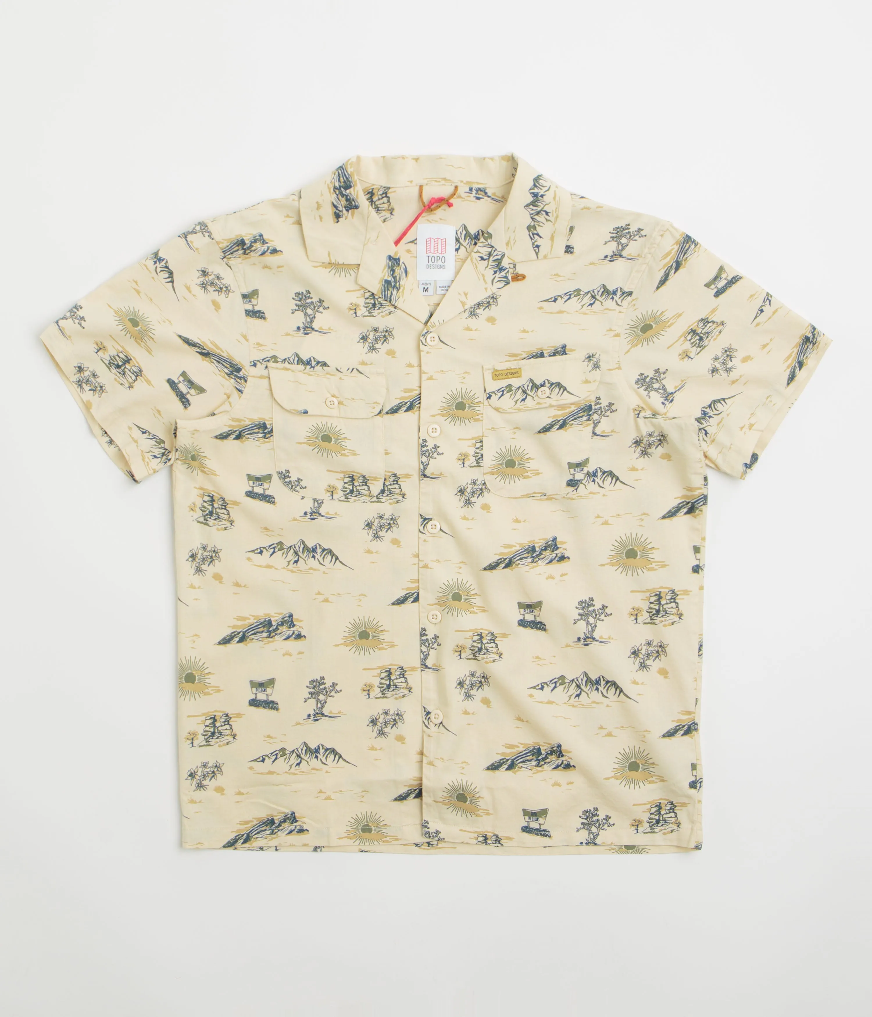 Layered Hemline Topo Designs Daytripper Short Sleeve Shirt - Westbound