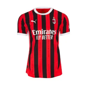 AC Milan 24/25 Authentic Jersey - Mens CompressionEnhanced