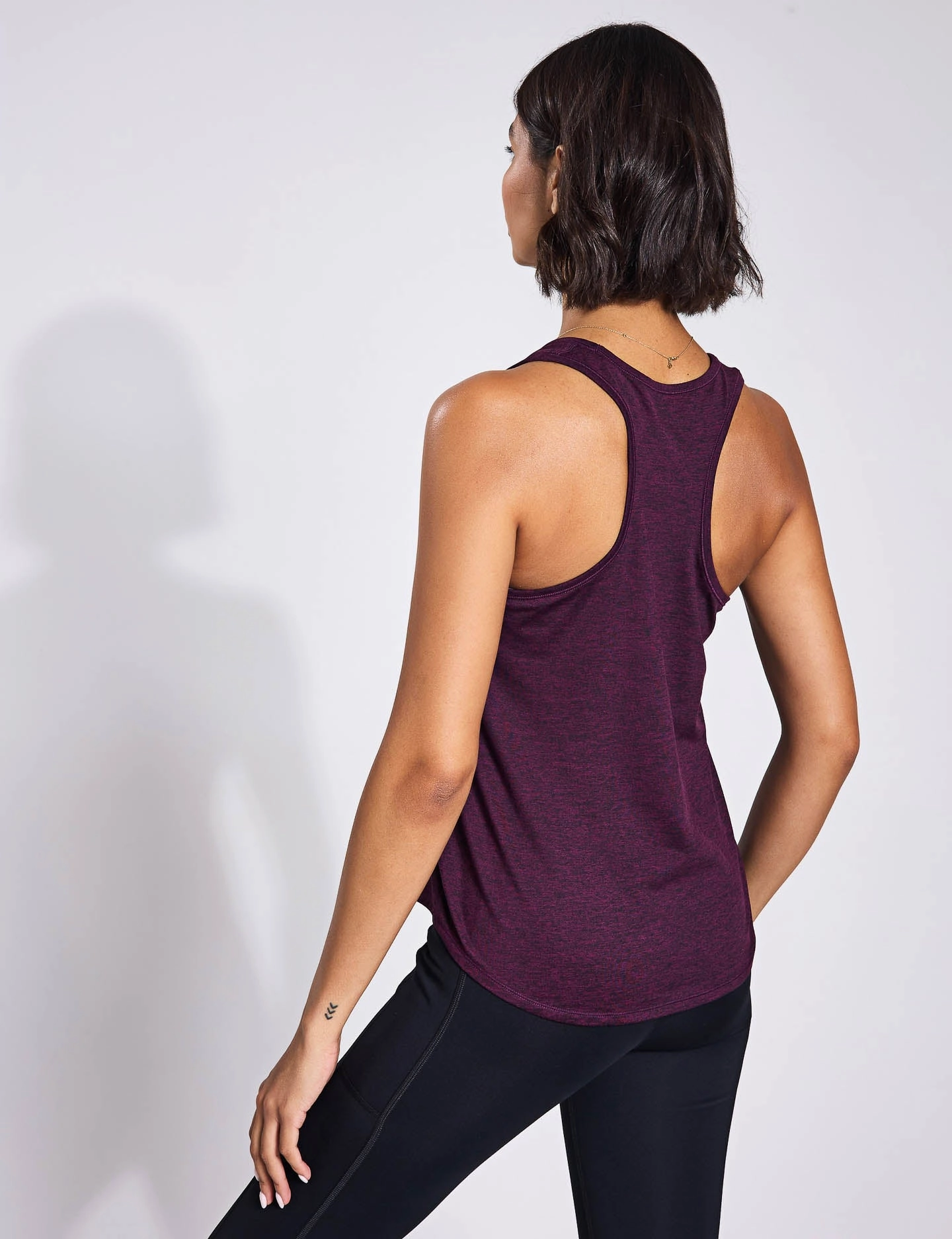 ReSet Relaxed Tank - Plum Heather Light Fresh