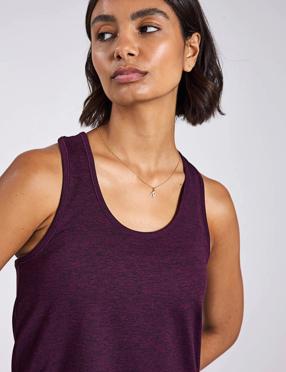 Waste - reducing ReSet Relaxed Tank - Plum Heather