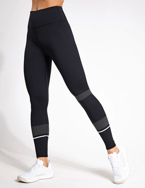 Ultra Light Weekend Trip Activate Full Length Legging - Black/White
