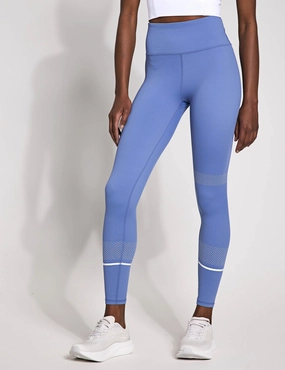 Activate Full Length Legging - Dusty Blue Contoured Support