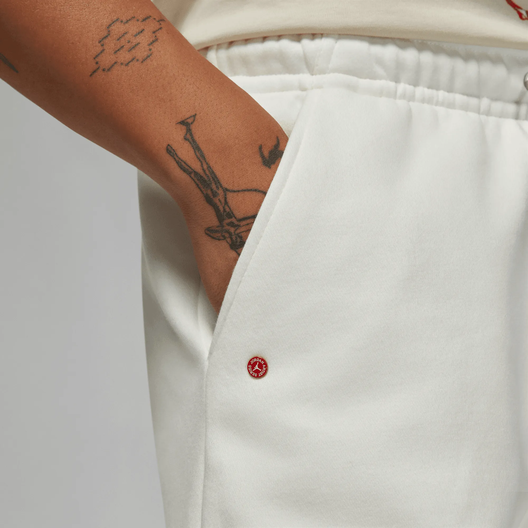 JORDAIR ARTIST SERIES SHORTS - WHITE Vacation Mood