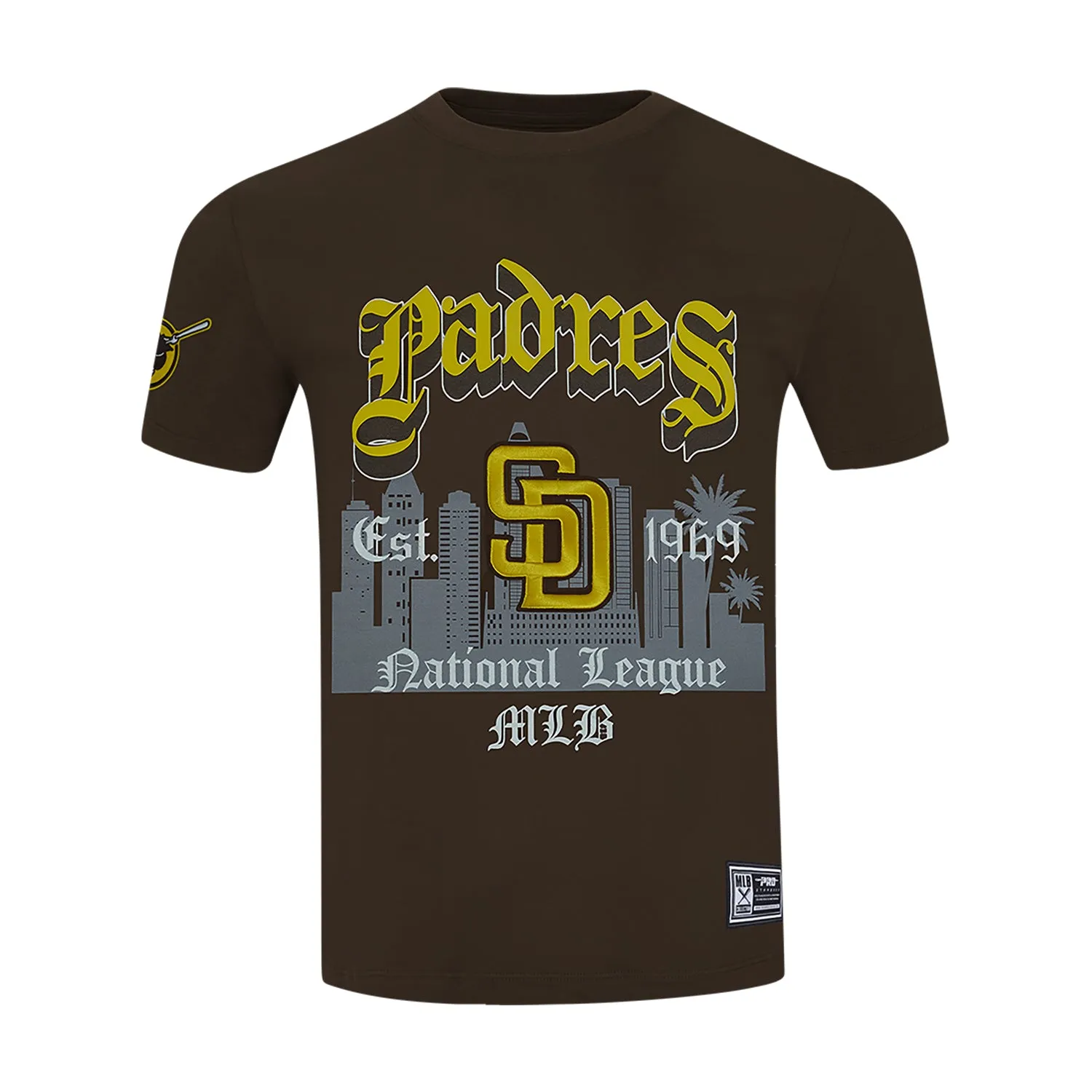 San Diego Padres Old English Tee -Mens Smile Ease