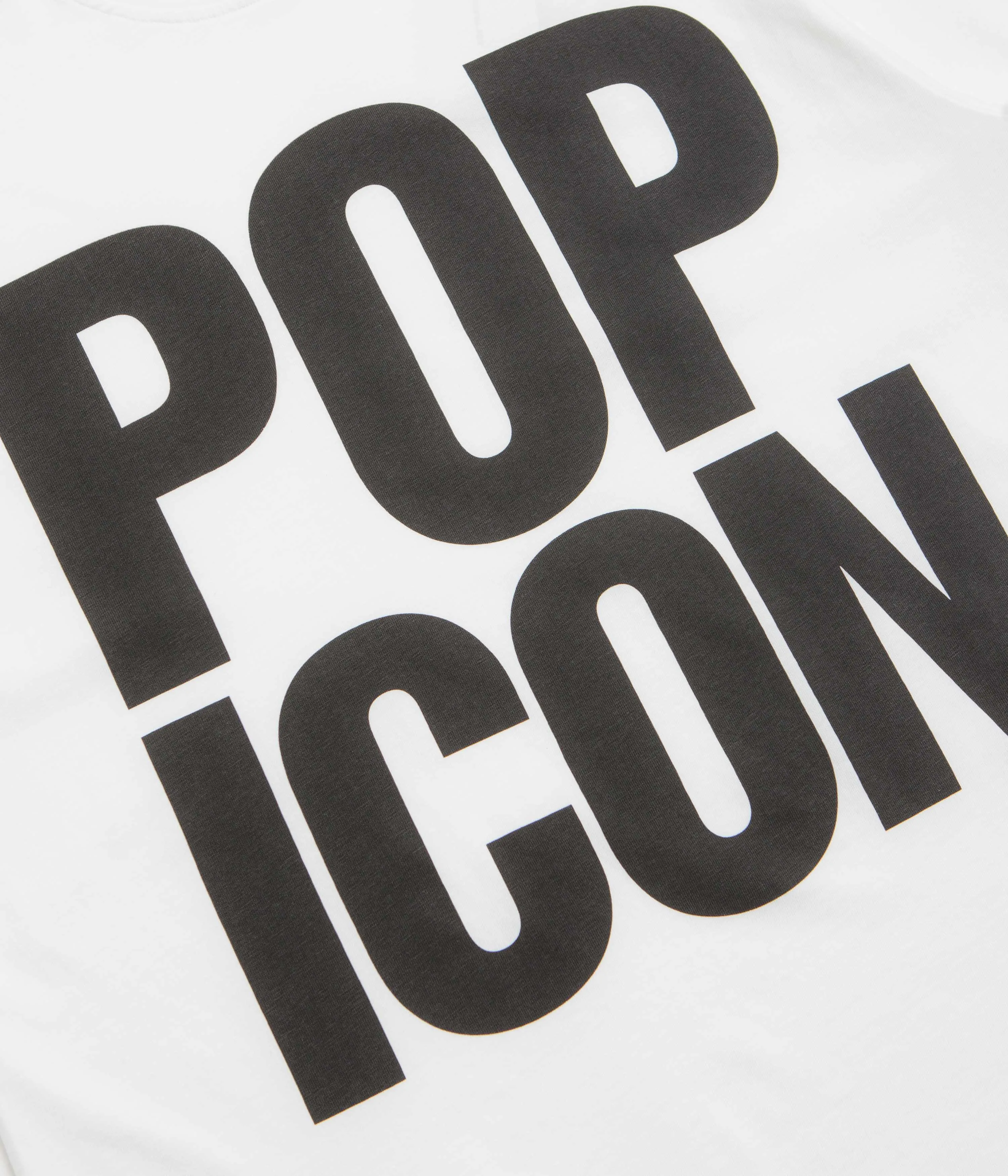 dress silhouette Pop Trading Company Pop Icon T-Shirt - White