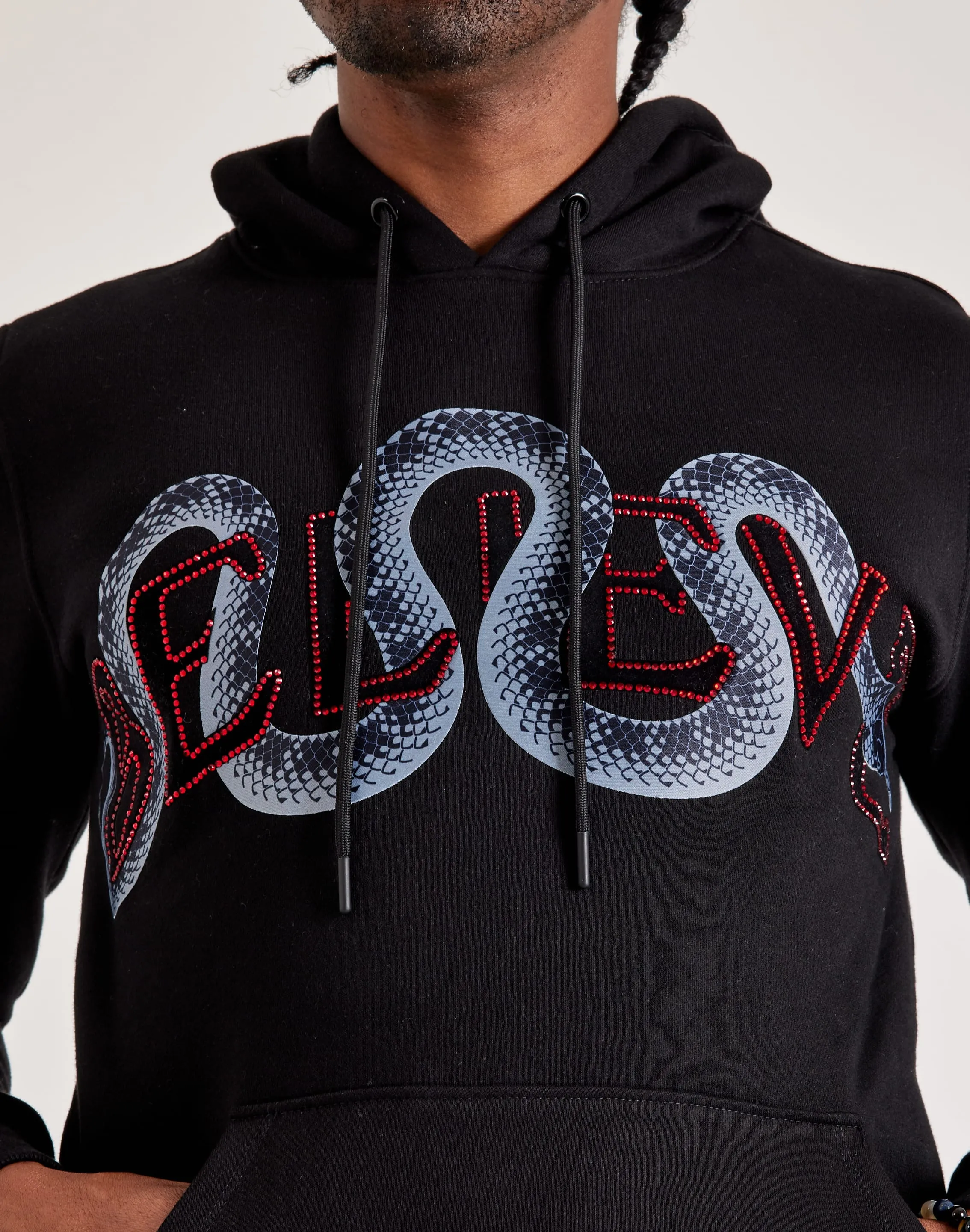 Web Glow Central Mills The Exorcist Believer Snake Hoodie
