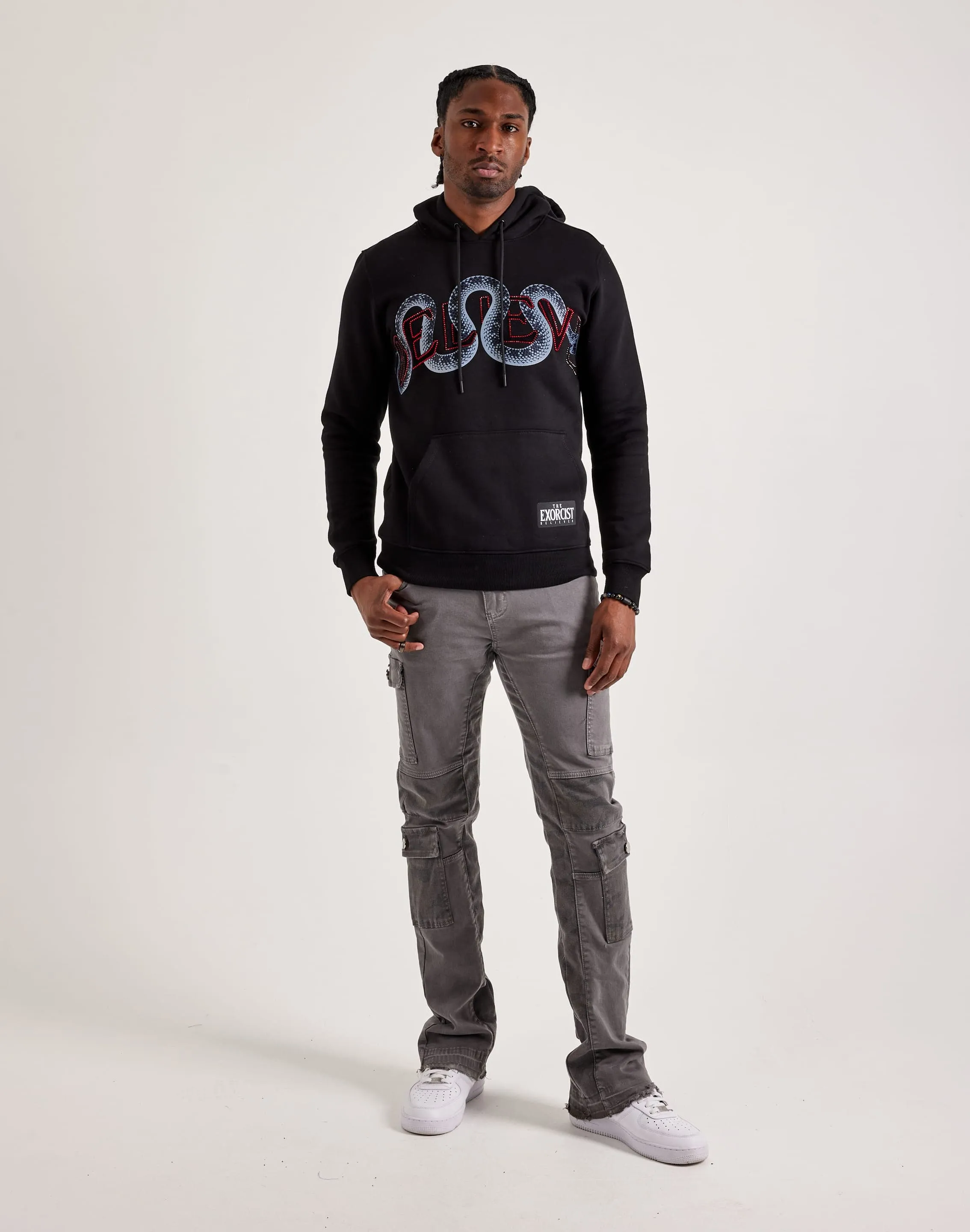 Flash Core HighVisibility Trim Central Mills The Exorcist Believer Snake Hoodie