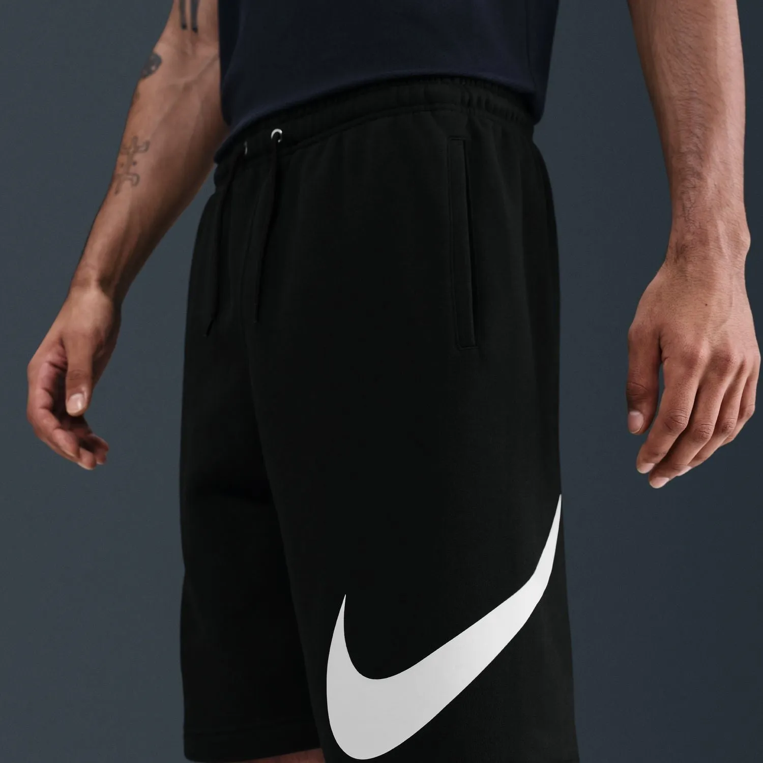 Club Fleece Short - Mens MicroPerforatedTexture