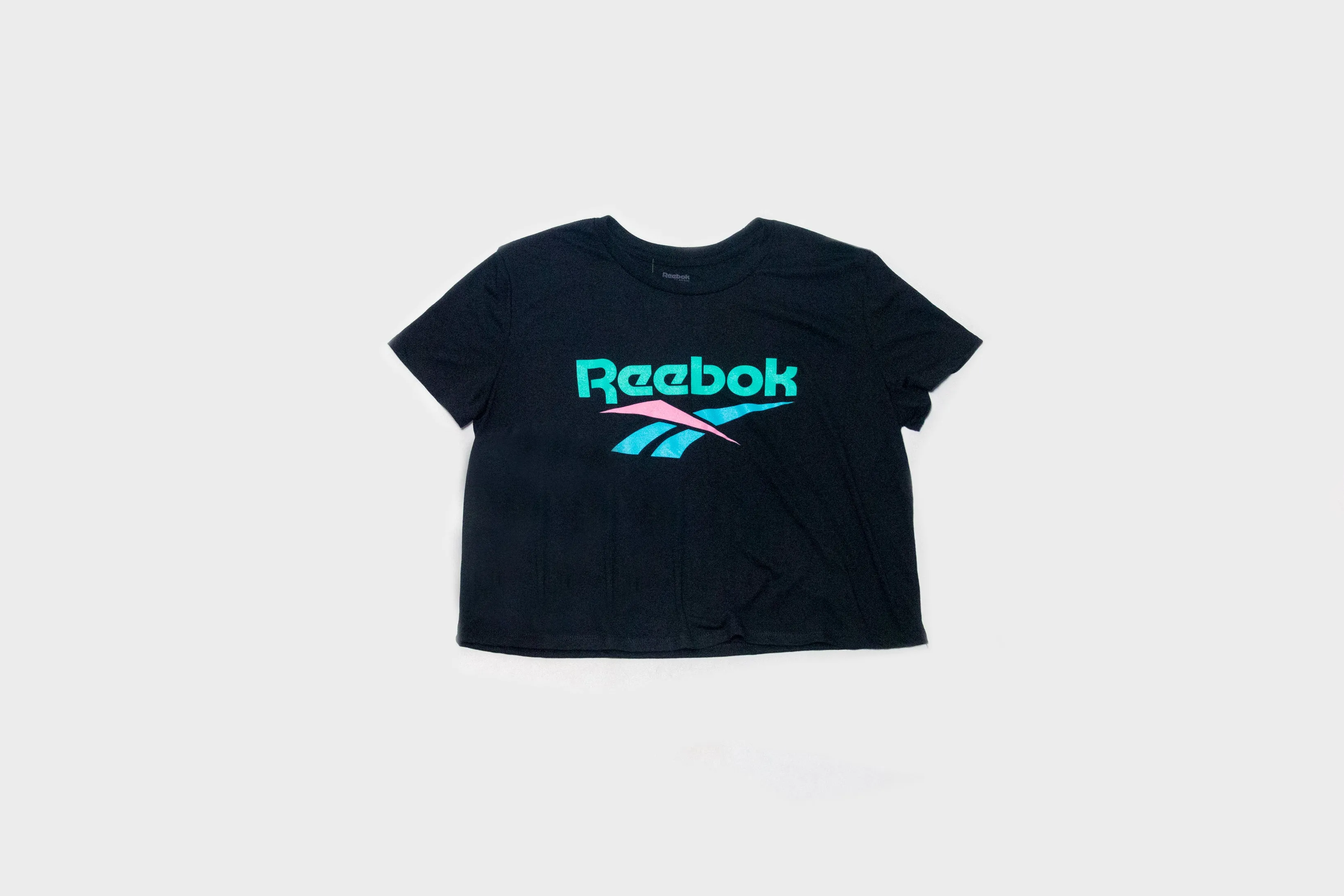 Zoom Proper StretchPaneling WMNS Reebok - Classic Crop Top (Black)