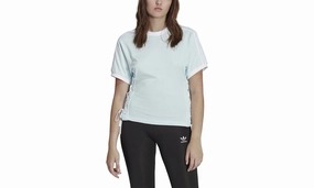 Laced T-Shirt "Almost Blue" AntiStatic Material Icon Fit