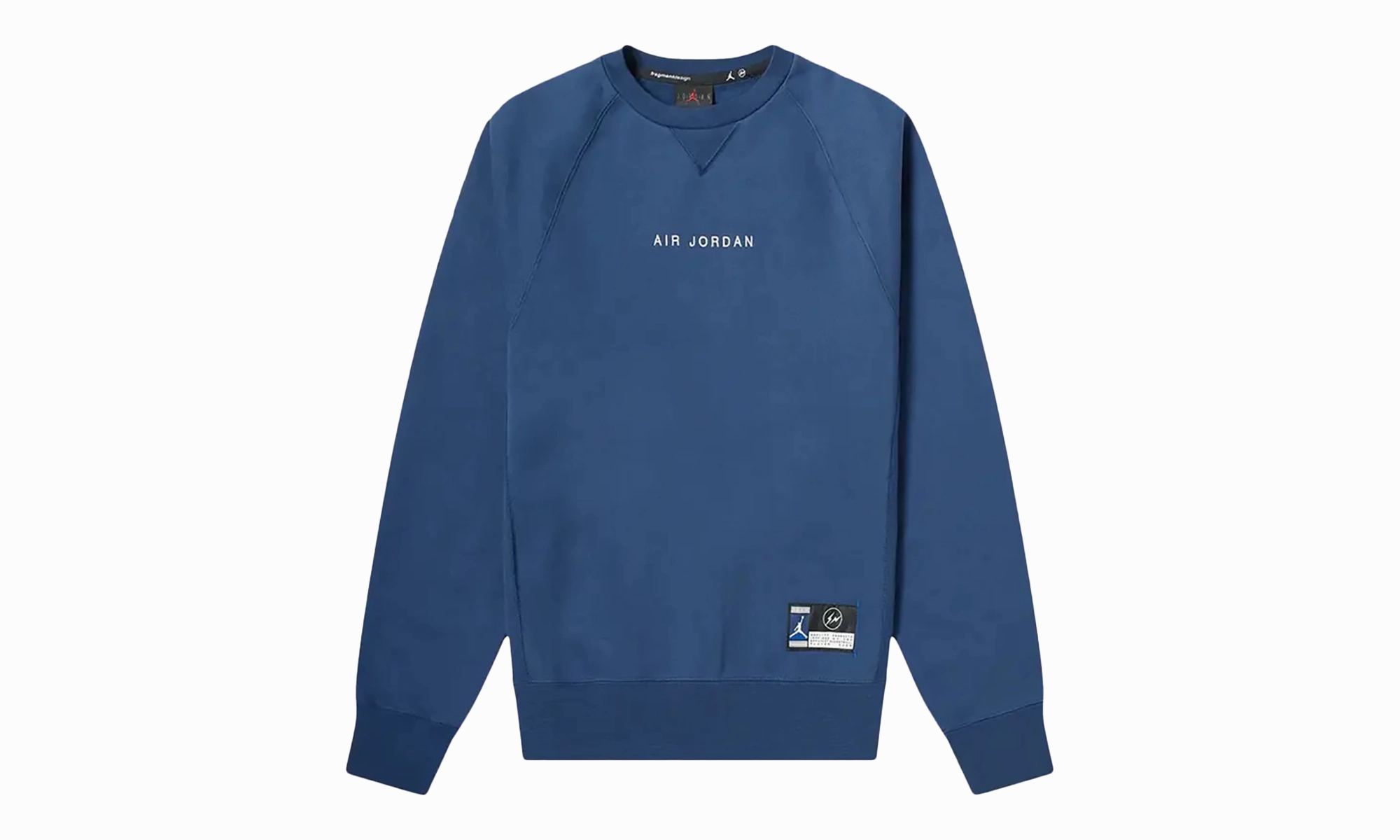 CREWNECK "Fragment Design - Blue" HeavyDuty Zipper ComfortWaistband