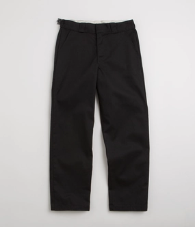Modern Design Dickies Loose Multi Pocket Work Pants - Black