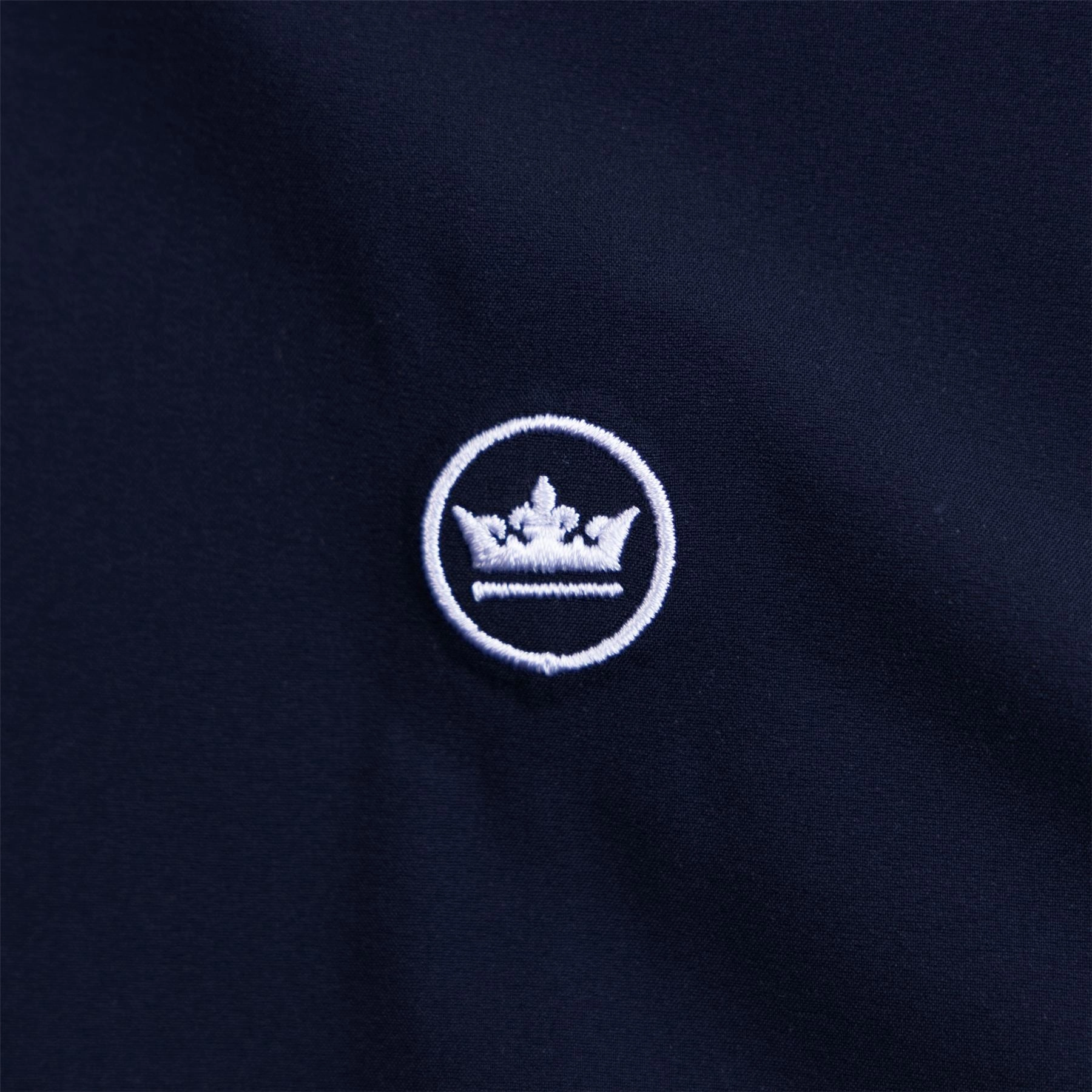 Shield Half Zip Rain Shell Classic Fit Waterproof Jacket Navy Assist