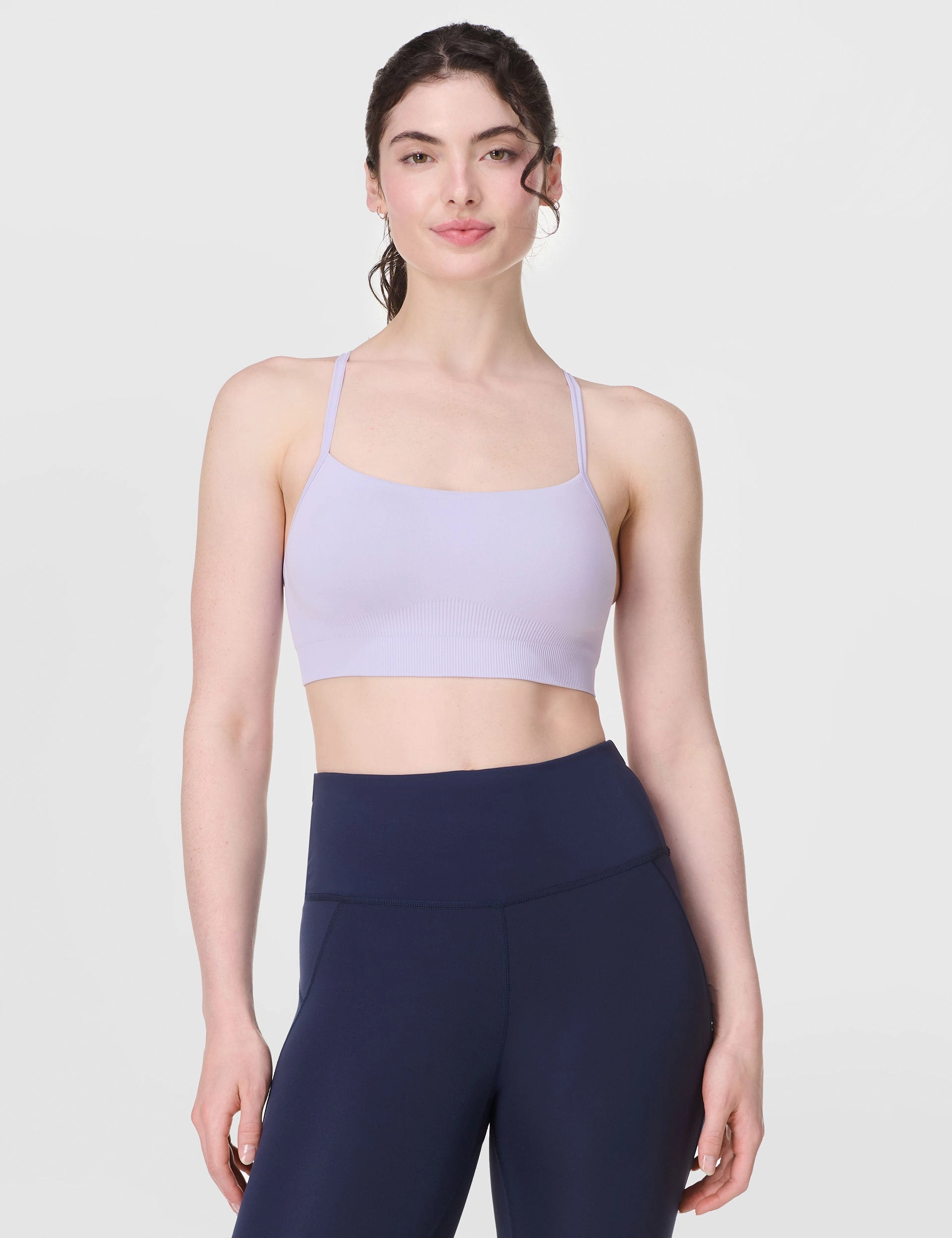 Strength training Spirit Restored Yoga Bra - Heather Purple