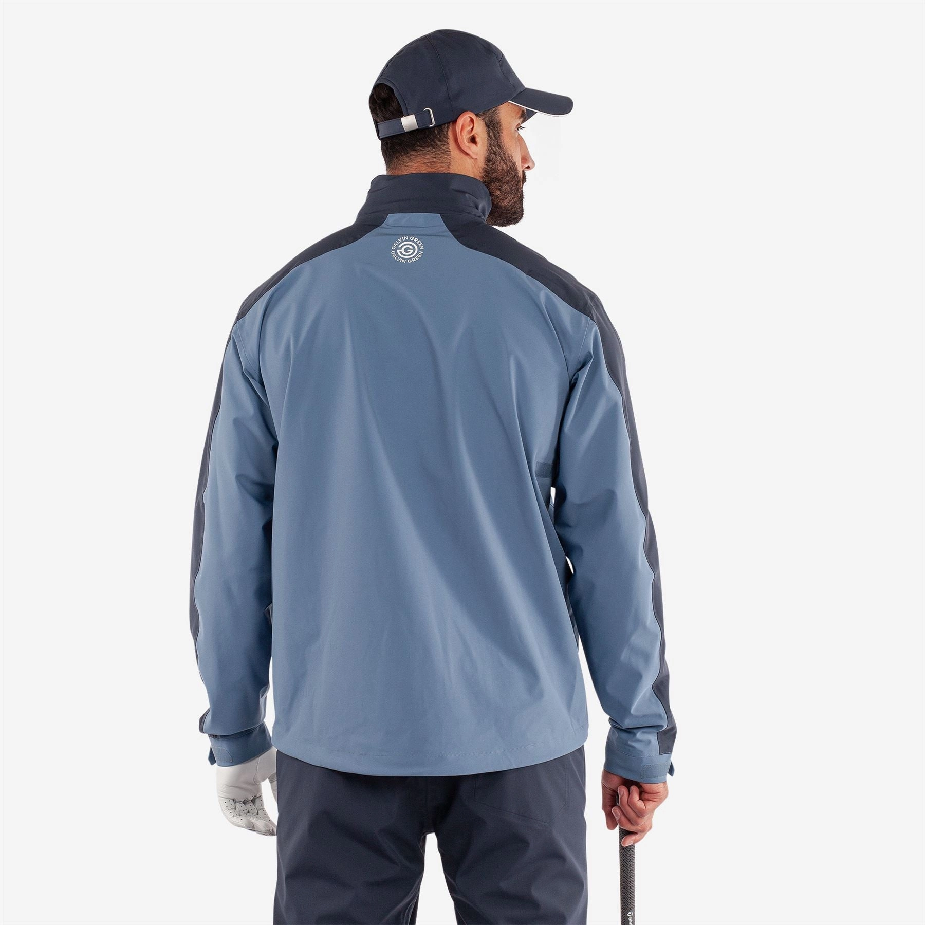 single layer Adam PERTEX Waterproof Jacket Moonlight Blue/Navy
