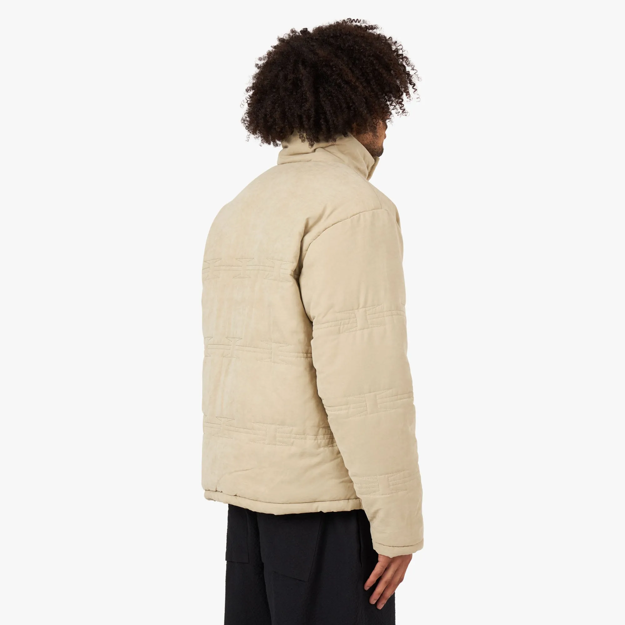 Honor The Gift H Wire Quilt Jacket / Bone UltraQuietMaterial