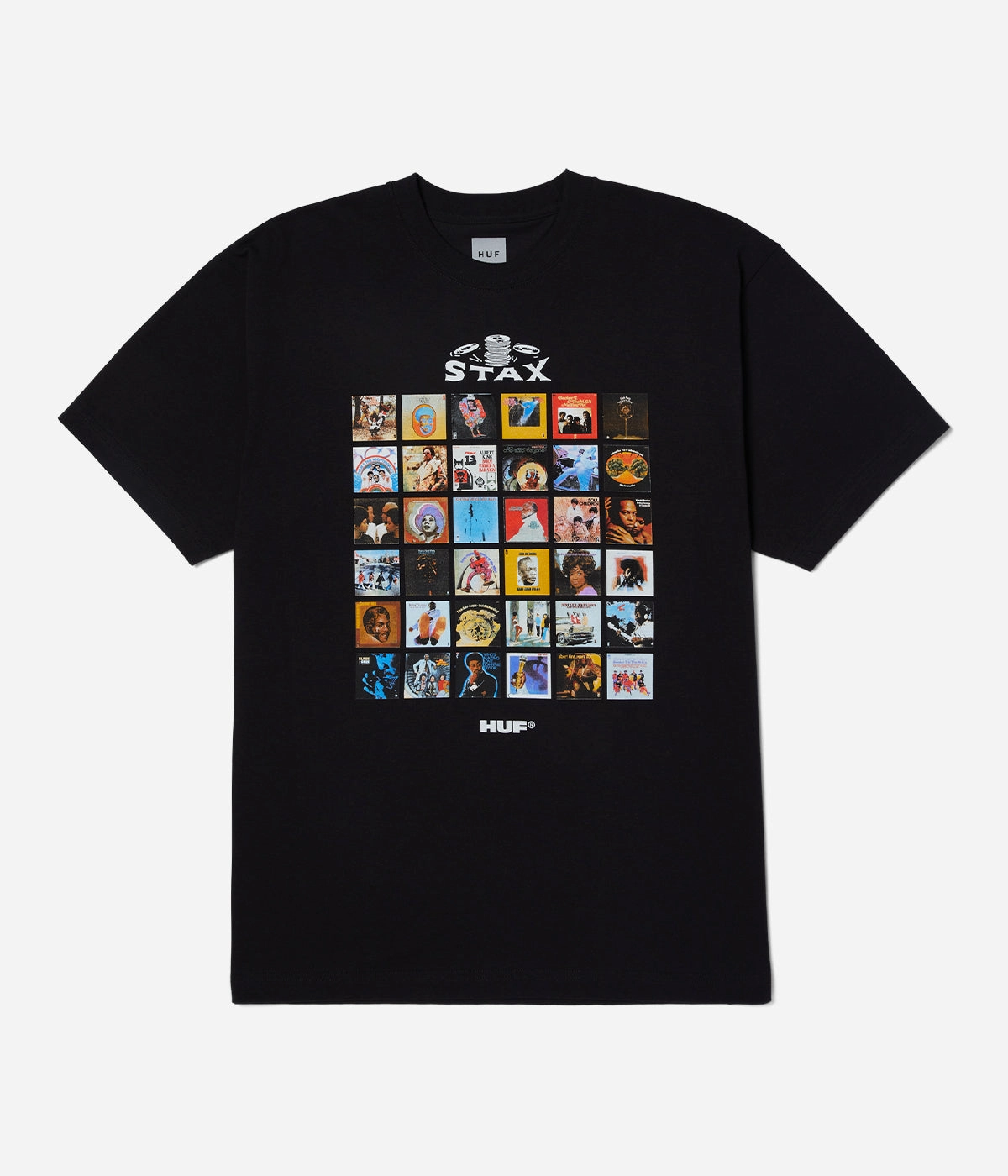 Huf Soulsville Usa S/S T-Shirt Office Style Flexible Shoulder Construction