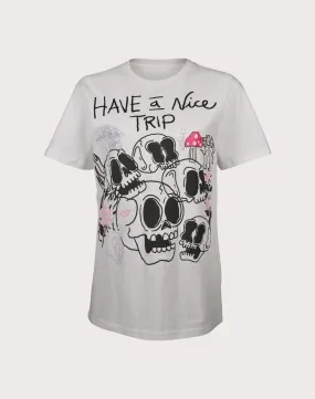 Reason Clothing Skull Nice Trip Tee AbrasionResistantFabric Luxury Mood
