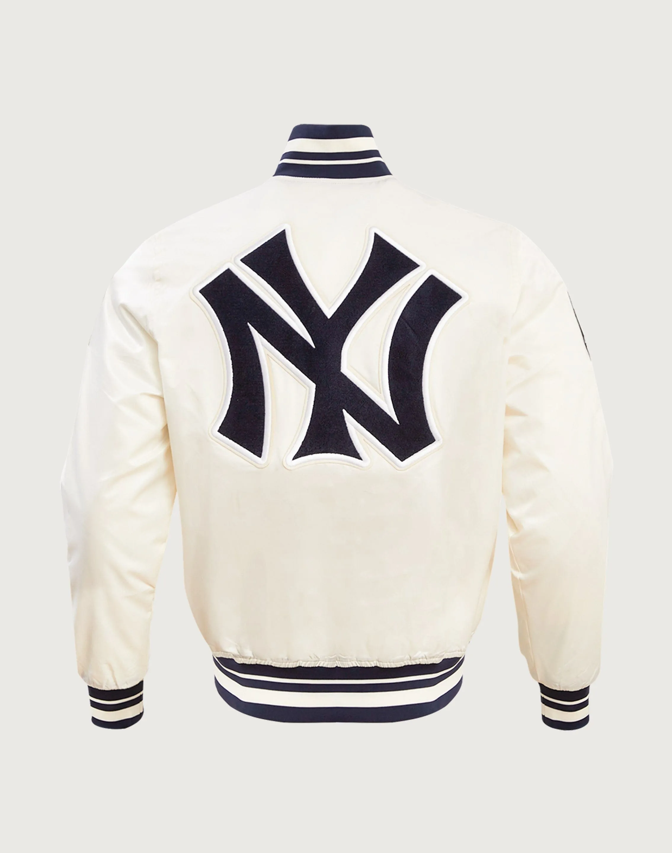 Free Shape WaterRepellentCoating Pro Standard MLB New York Yankees Retro Classic Rib Satin Jacket
