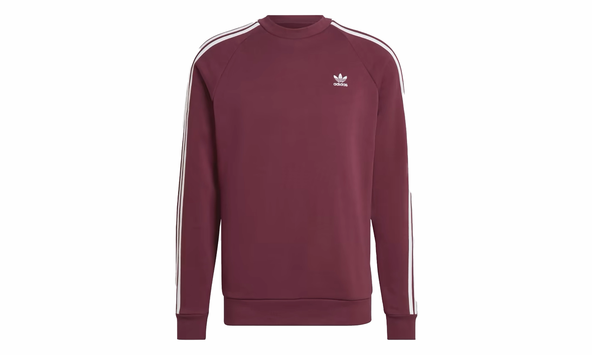 Train Ease Adicolor Classics 3-Stripes Crew Sweatshirt "Victory Crimson"