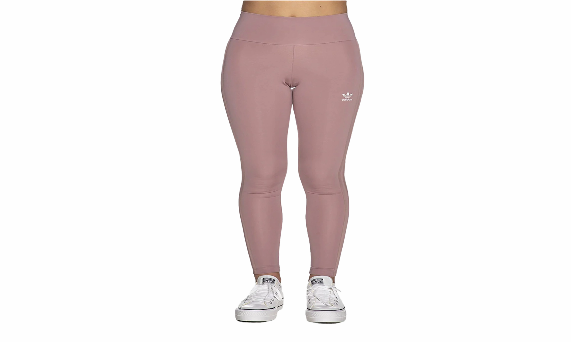 Silent Mood CrossBackStructure Adicolor Classics Tonal 3-Stripes Tights "Purple"