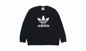 Adicolor Classics Trefoil Crewneck Sweatshirt "Black White" Wonder Core Durable Reinforced Edges