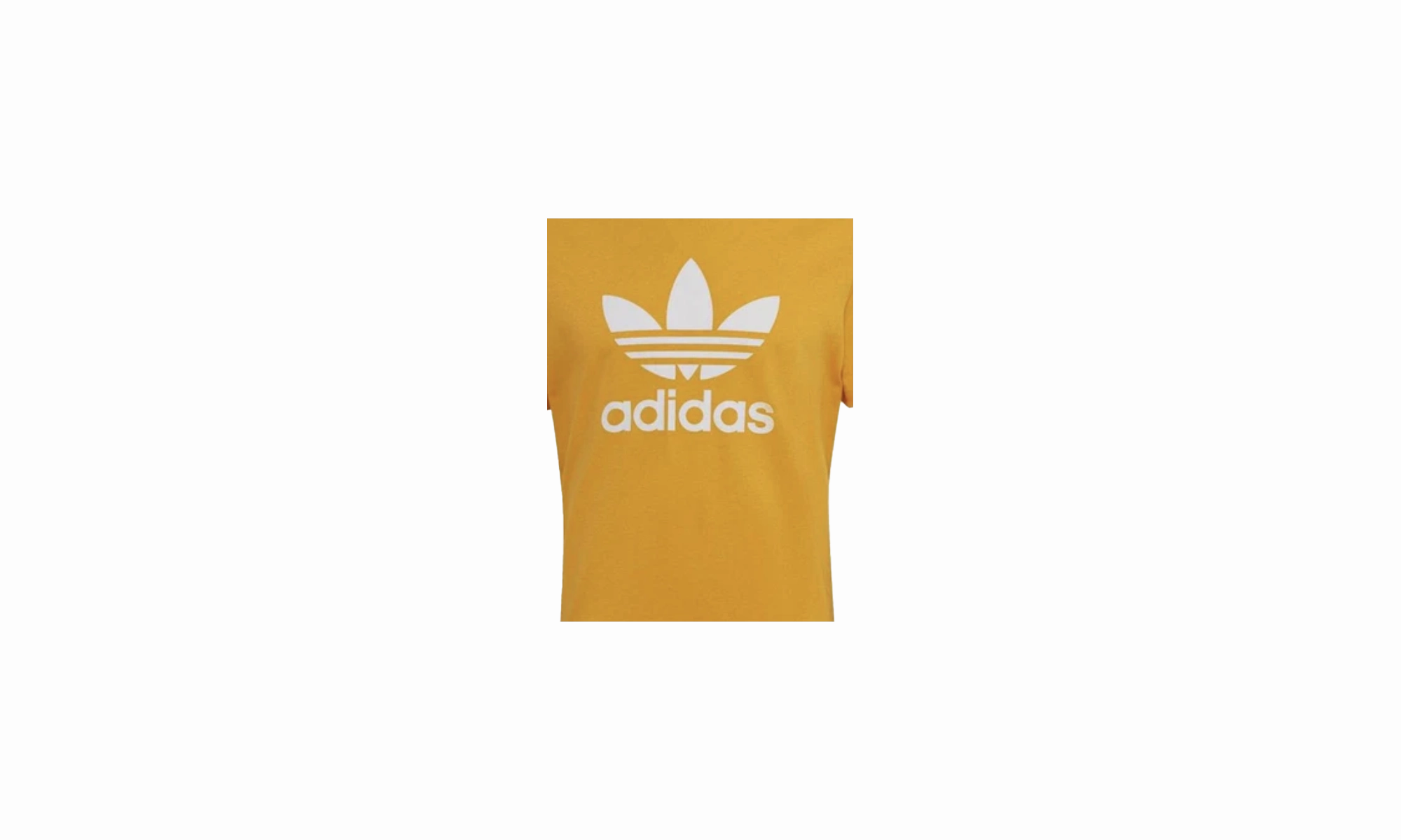 Trust Glow ZeroWasteProduction Adicolor Classics Trefoil Tee "Gold Collegiate Gold"