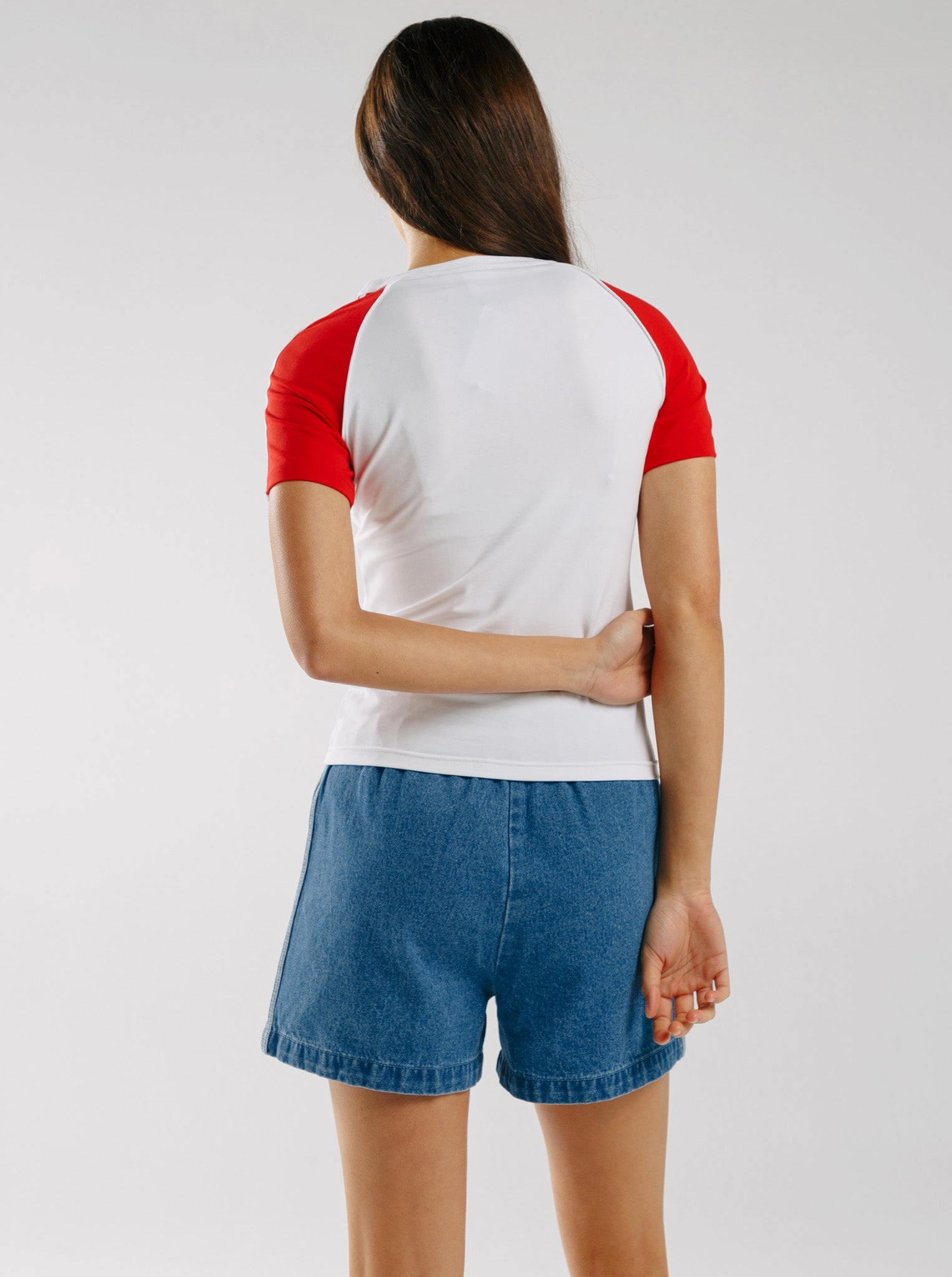 Adicolor Denim Firebird Shorts sequined details
