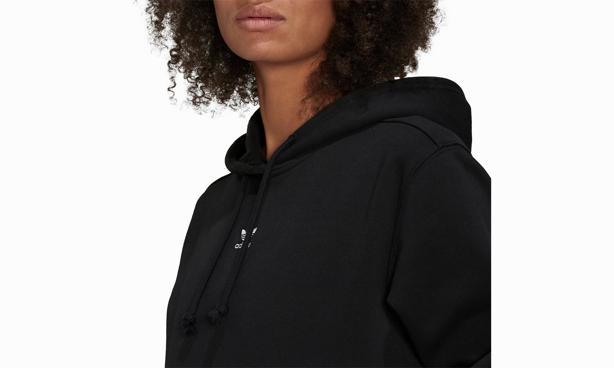 Adicolor Essentials Fleece Hoodie "BLACK" Cozy Wrap