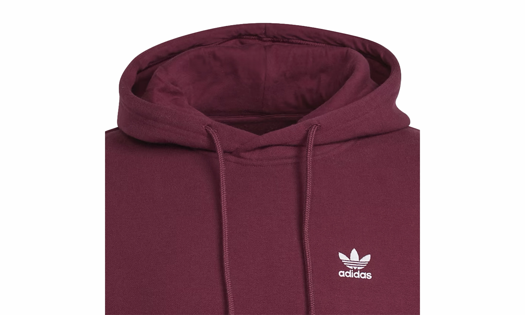 Adicolor Essentials Trefoil Hoodie "Burgundy"