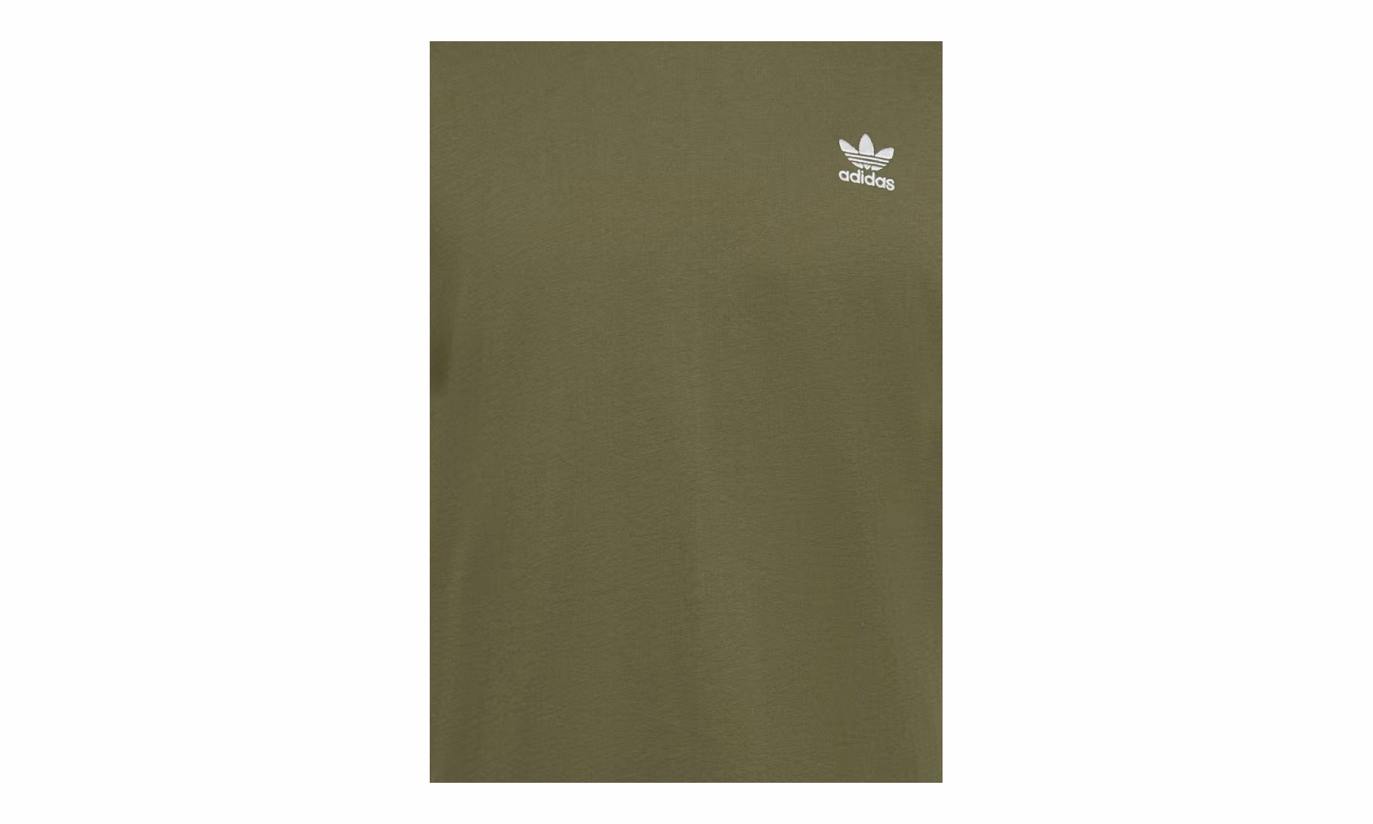Adicolor Essentials Trefoil Tee "Focus Olive" WrinkleFreeFabric